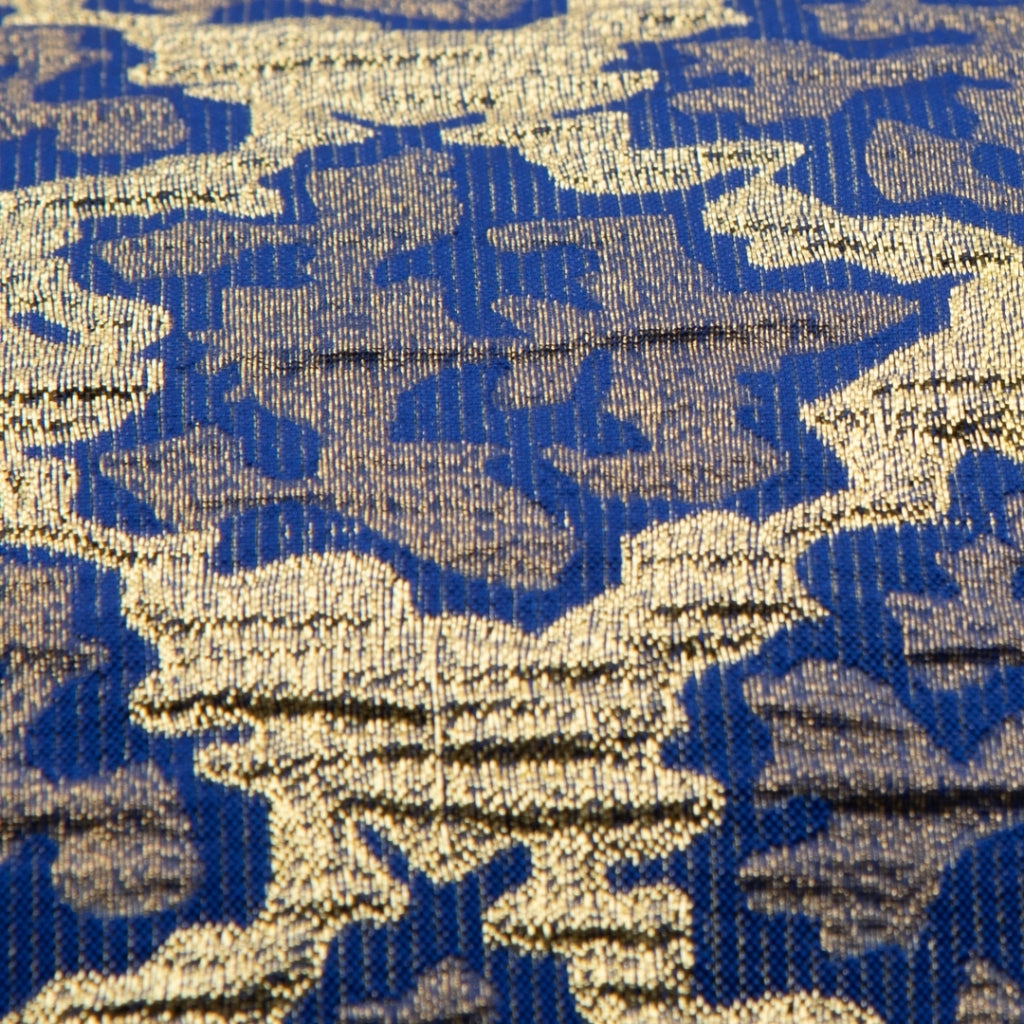 DAGNY #303-738/18 Pouch Blue w/Gold lurex