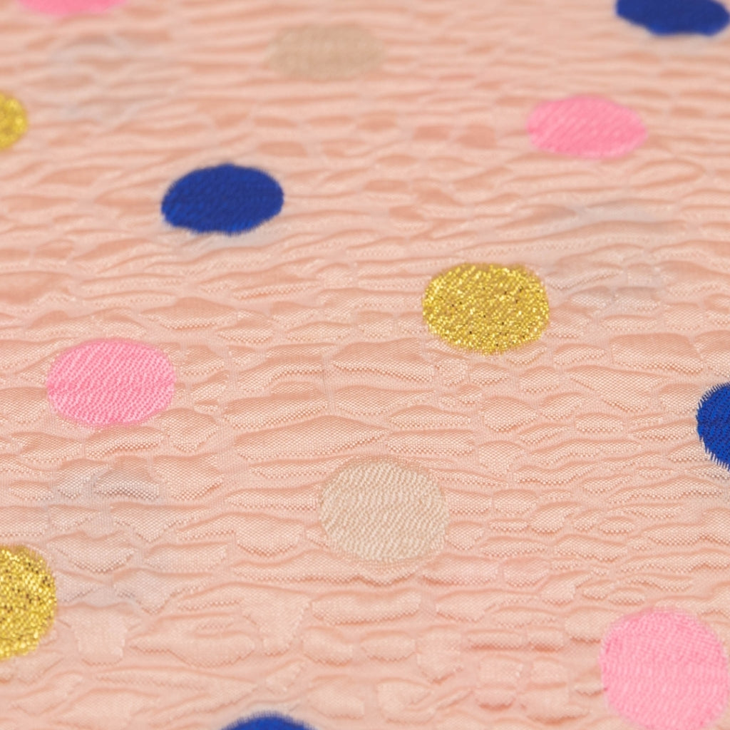DAGNY #398-783/50 Cushion cover Multicolor dots w/lurex