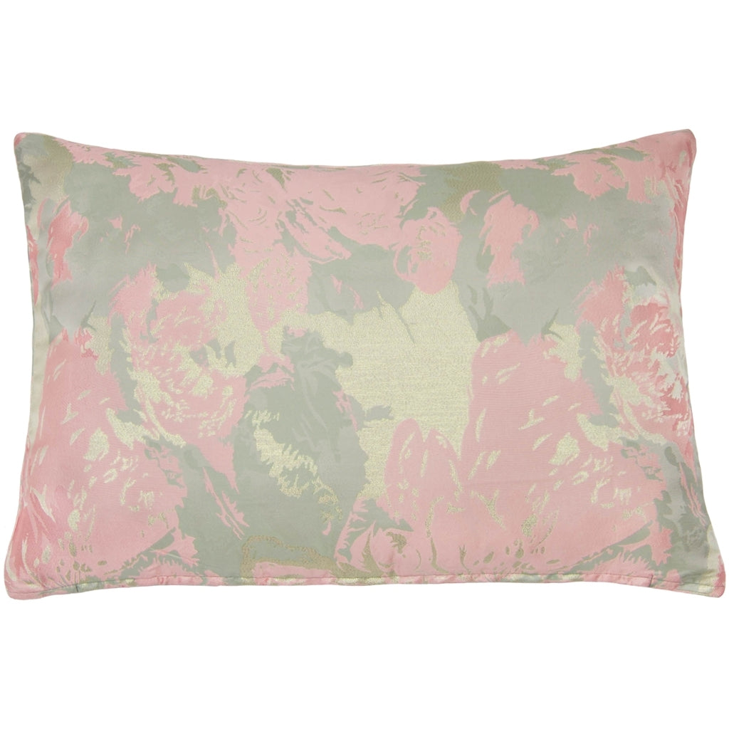 DAGNY #442-817/40 Cushion cover Rose/green w/lurex