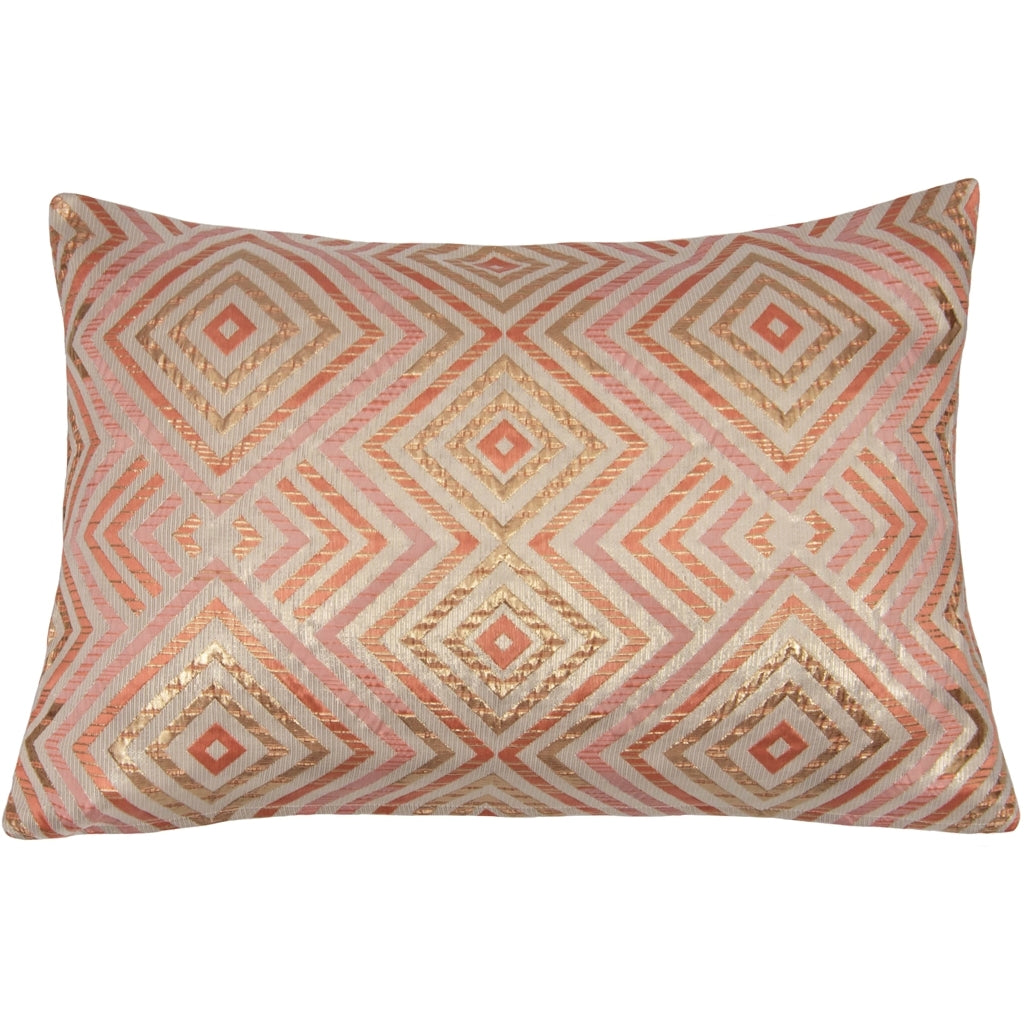 DAGNY #444-829/40 Cushion cover Rose w/Gold lurex