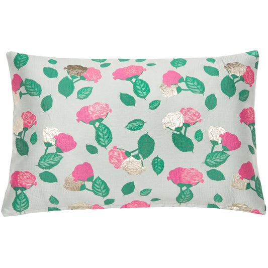 DAGNY #356-735/40 Cushion cover Flowers w/lurex