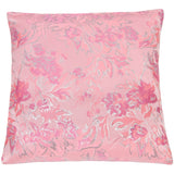 DAGNY #410-749/50 Cushion cover Rose w/Silver lurex