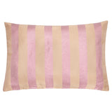 DAGNY #489-858/40 Cushion cover Sand/rose lurex stripe