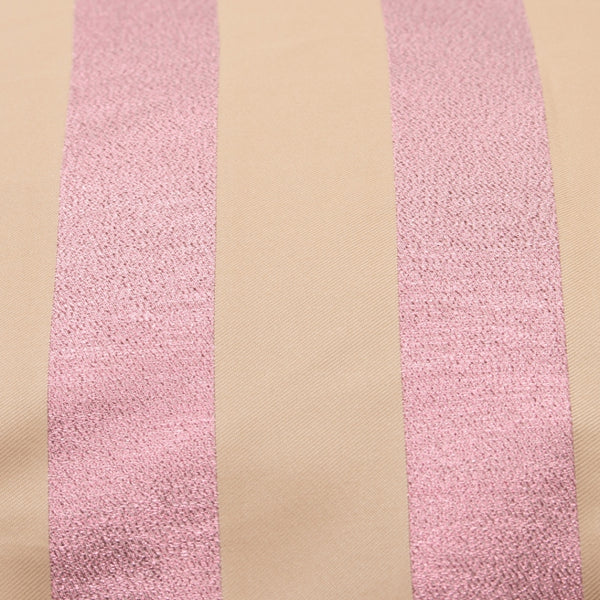 DAGNY #489-858/50 Cushion cover Sand/rose lurex stripe