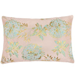 DAGNY #494-870/40 Cushion cover Rose w/mint + gold lurex