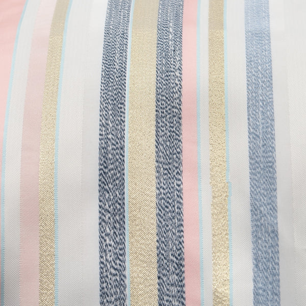 DAGNY #496-847/50 Cushion cover Multicolor stripe w/lurex