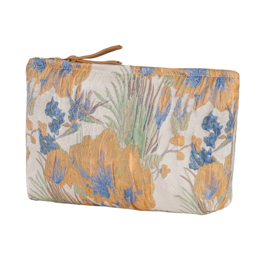 DAGNY #498-852/18 Pouch Sand w/flowers