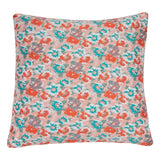 DAGNY #500-835/50 Cushion cover Rose w/multicolor flowers