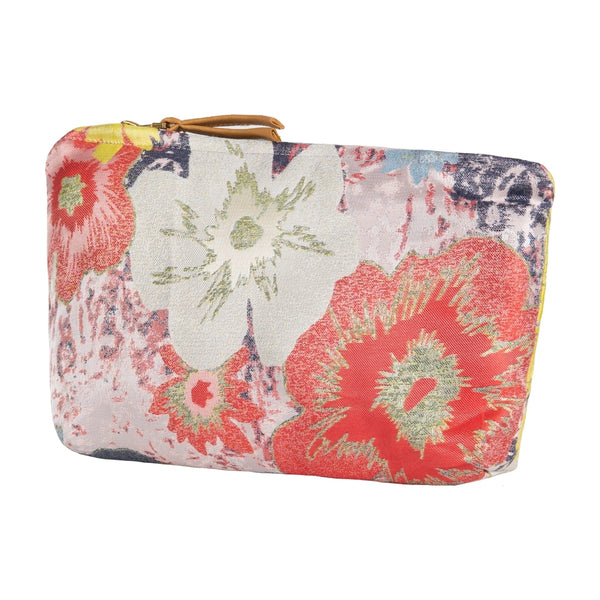 DAGNY #501-836/18 Pouch Rose w/multicolor flowers