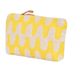 DAGNY #503-871/18 Pouch Yellow/Off White