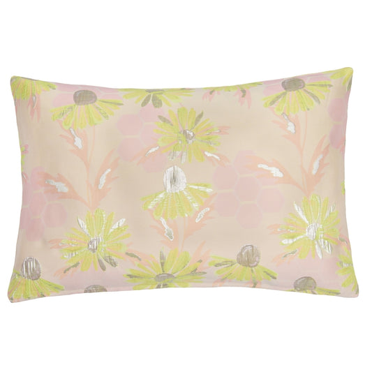 DAGNY #504-859/40 Cushion cover Sand w/flowers