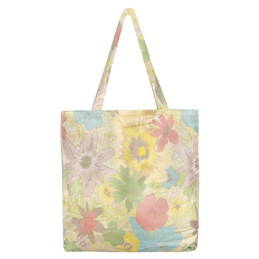 DAGNY #505-841/bag Bag Yellow w/multicolor flowers