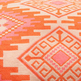 DAGNY #506-872/50 Cushion cover Sand w/light pink/orange