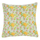DAGNY #517-842/50 Cushion cover Green w/flowers