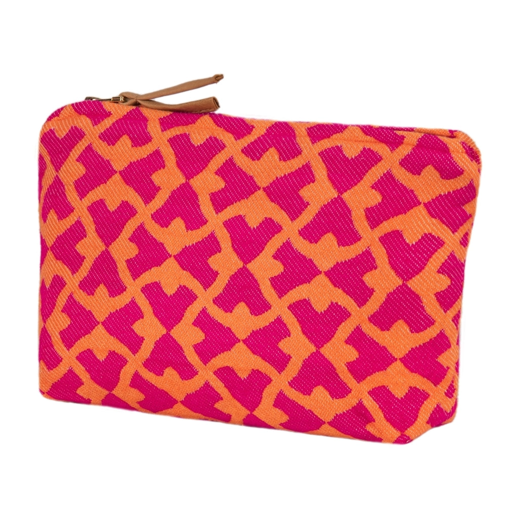 DAGNY #521-880/18 Pouch Pink/Orange