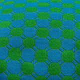 DAGNY #526-874/27 Pouch Blue w/green dots