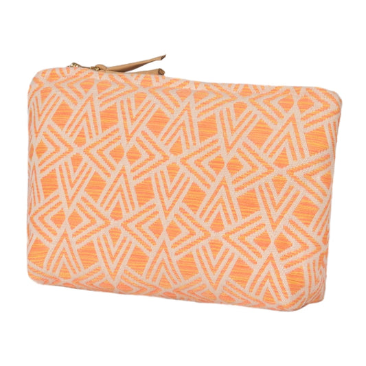 DAGNY #533-891/18 Pouch Peach/Yellow/Offwhite