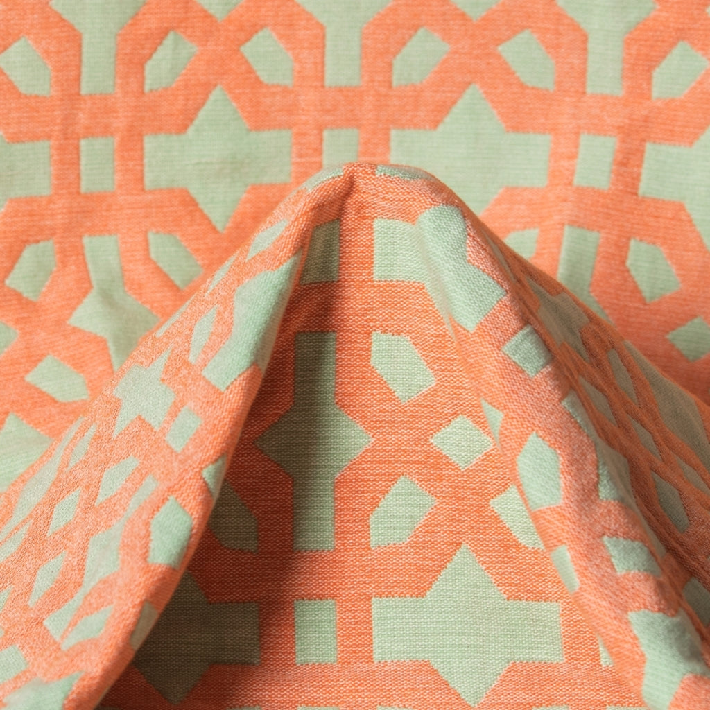 DAGNY #537-925/40 Cushion cover Green/Orange