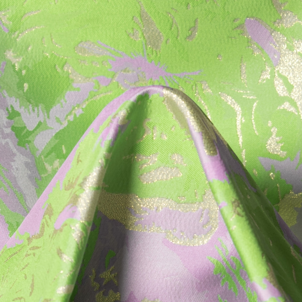 DAGNY #560-920/50 Cushion cover Purple/Green/Lurex