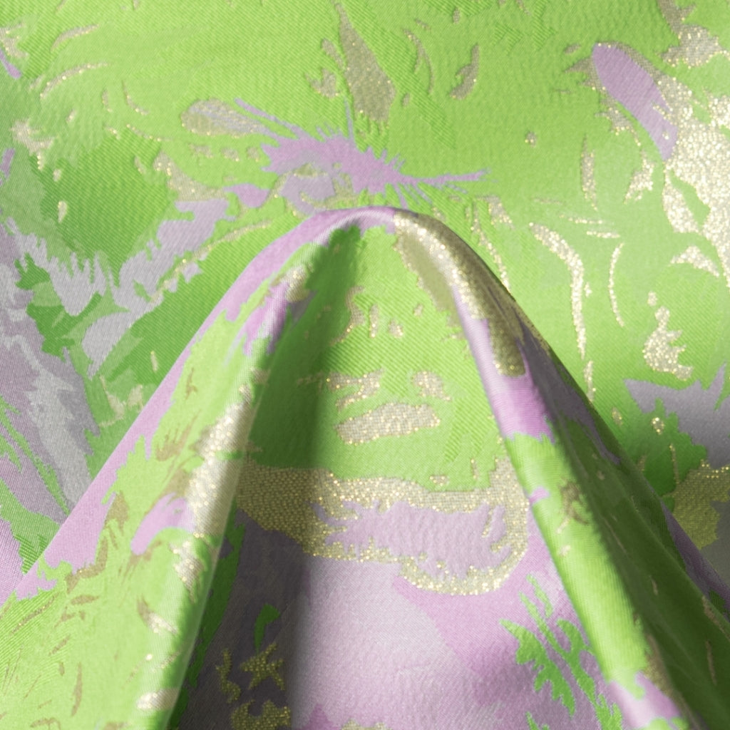 DAGNY #560-920/project Bag Purple/Green/Lurex