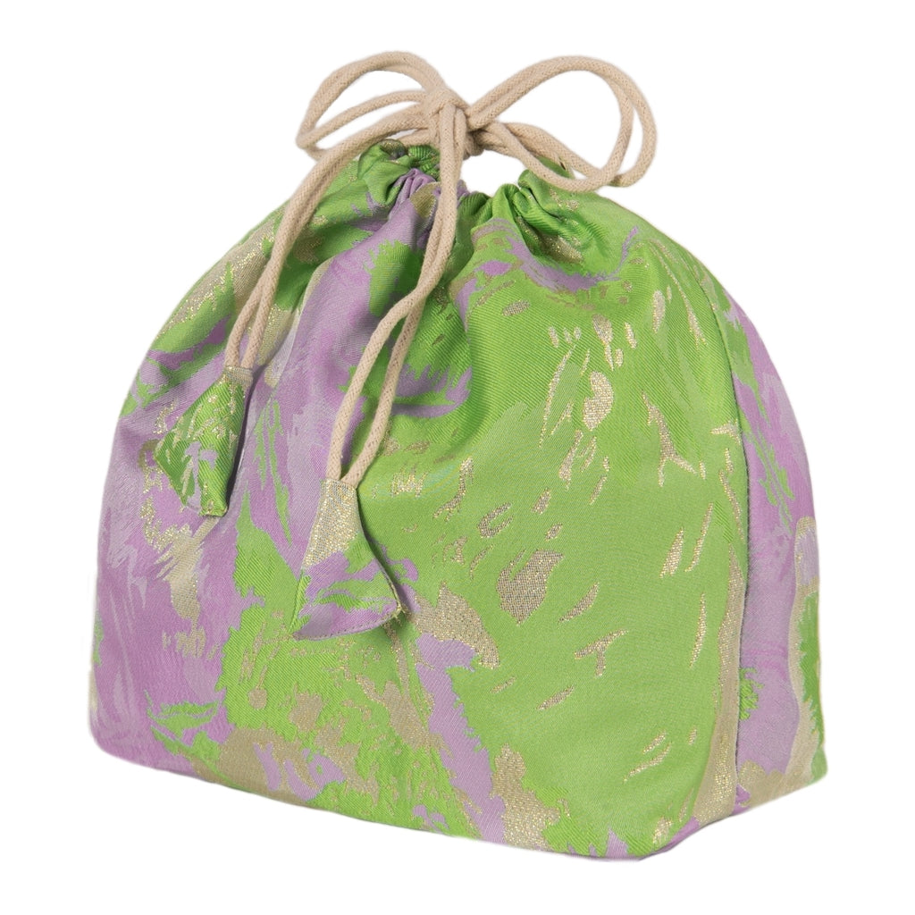 DAGNY #560-920/project Bag Purple/Green/Lurex