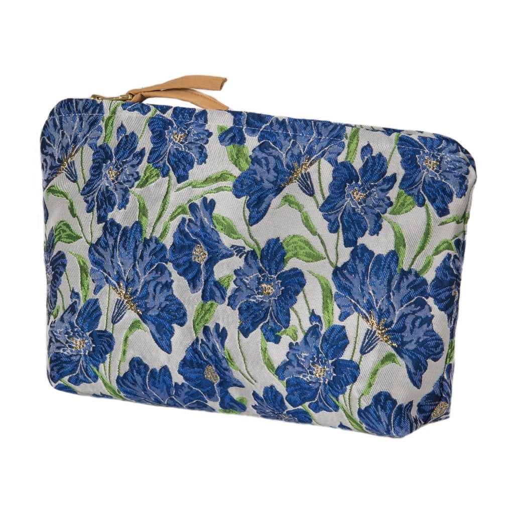 DAGNY #572-898/27 Pouch Flowers w/lurex