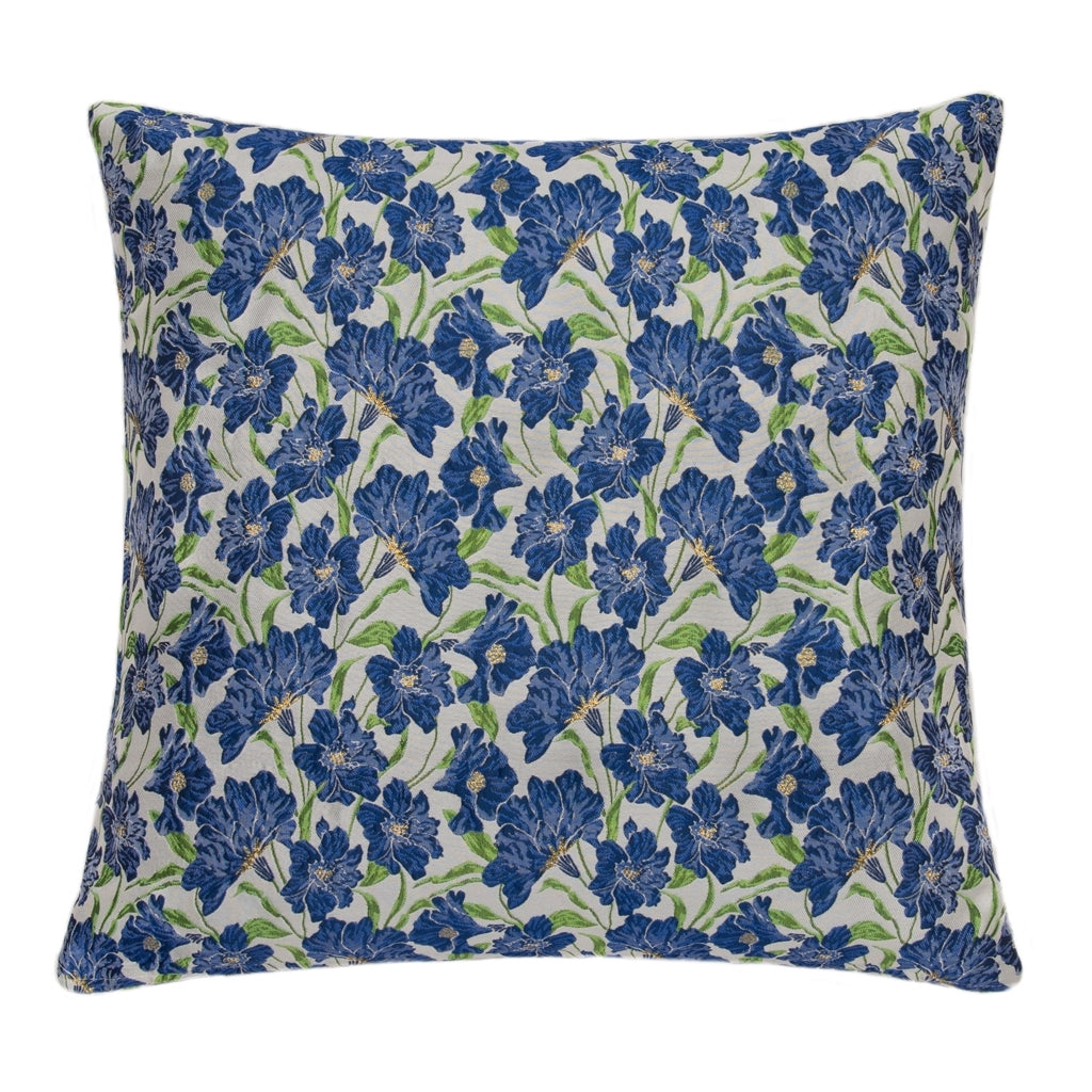 DAGNY #572-898/50 Cushion cover Flowers w/lurex