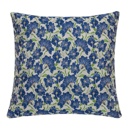 DAGNY #572-898/50 Cushion cover Flowers w/lurex