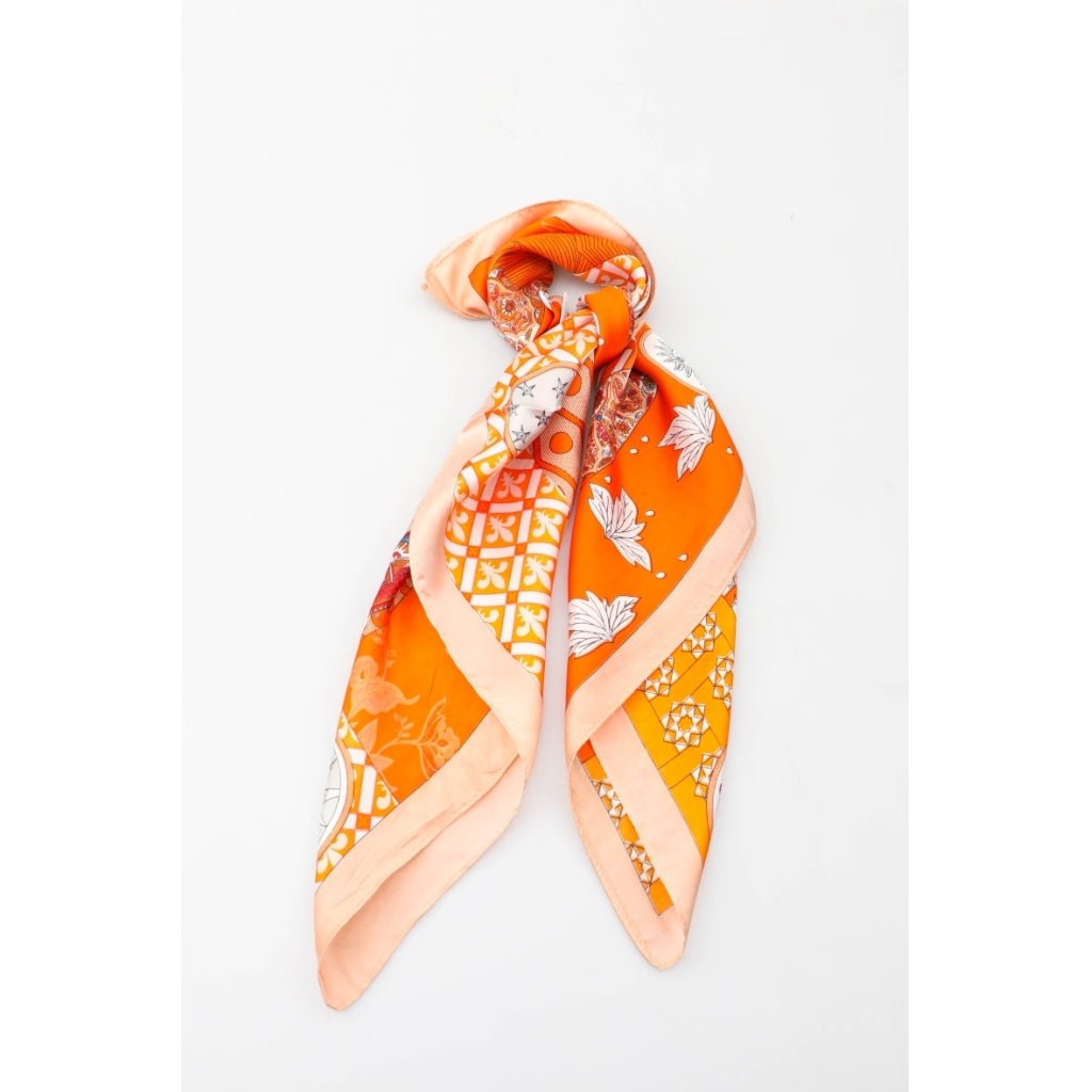 DAGNY #6363AF Scarves Orange