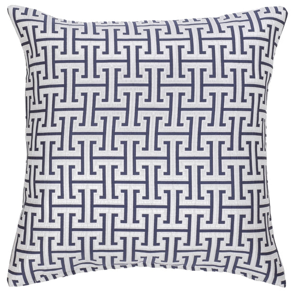 DAGNY #214-580/50 Cushion cover Navy/silver