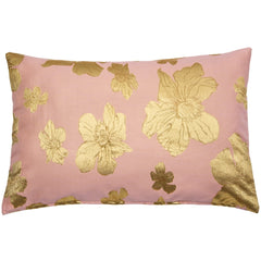 DAGNY #304-741/40 Cushion cover Rose w/Gold lurex