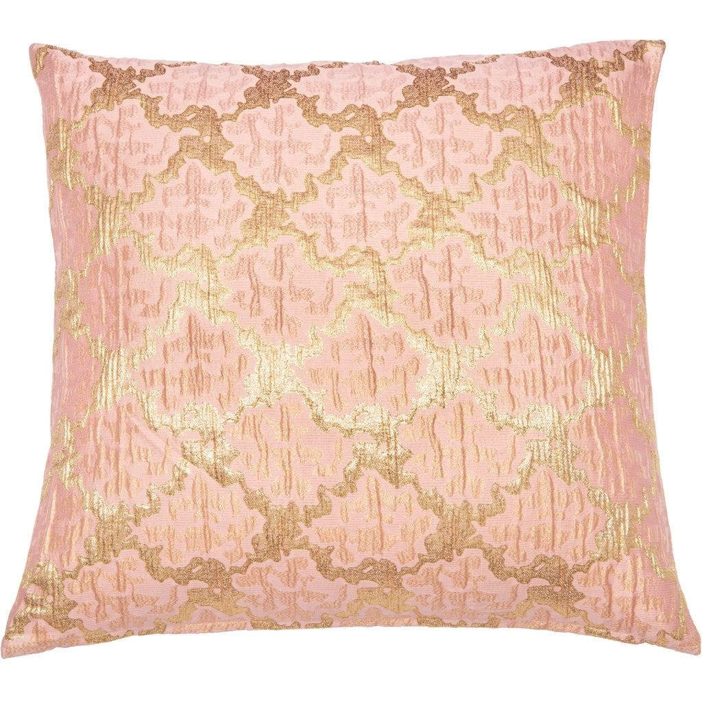 DAGNY #306-730/50 Cushion cover Rose w/Gold lurex