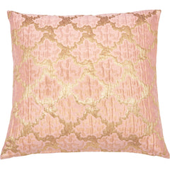DAGNY #306-730/65 Cushion cover Rose w/Gold lurex