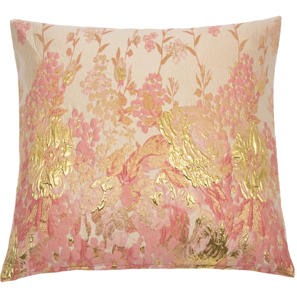 DAGNY #308-688/50 Cushion cover Rose w/Gold lurex