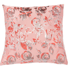 DAGNY #320-704/50 Cushion cover Rose w/Silver lurex