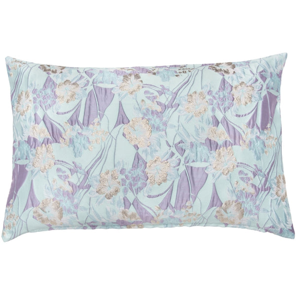 DAGNY #321-699/40 Cushion cover Blue/Lavender w/Silver lurex