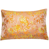 DAGNY #335-736/40 Cushion cover Orange/Yellow w/Silver lurex