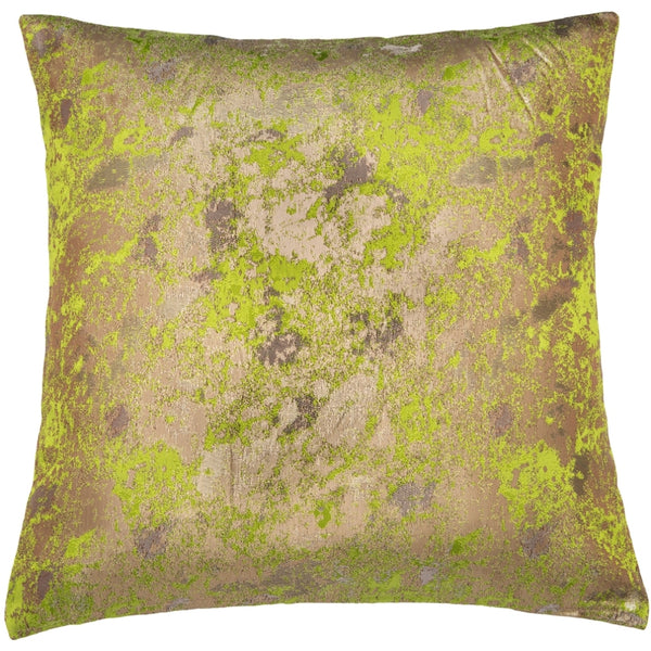 DAGNY #346-718/50 Cushion cover Green w/Gold lurex