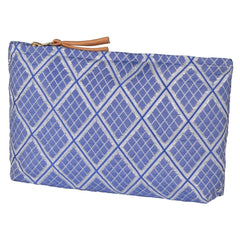 DAGNY #375-743/27 Pouch Blue w/Silver lurex