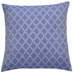 DAGNY #375-743/50 Cushion cover Blue w/Silver lurex