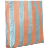 DAGNY #395-777/bag Bag Peach/Blue stripe w/lurex