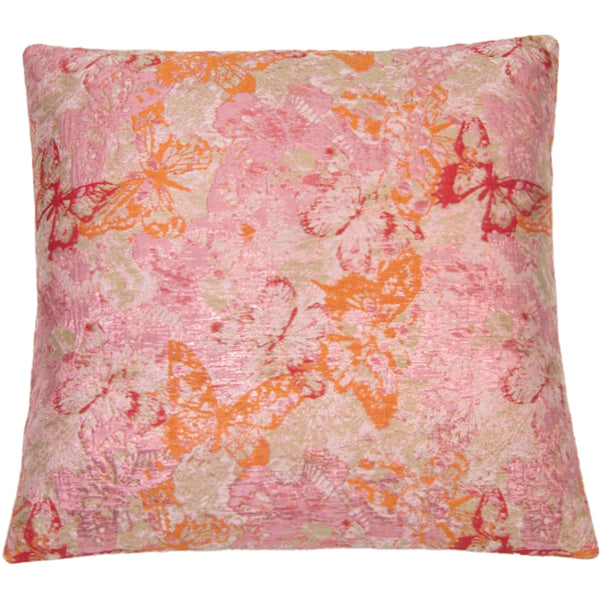 DAGNY #406-750/50 Cushion cover Pink/Orange w/lurex