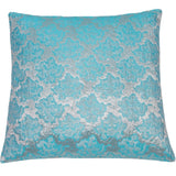 DAGNY #411-767/50 Cushion cover Blue w/Silver lurex
