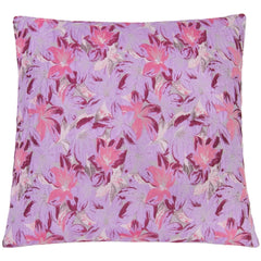 DAGNY #422-760/50 Cushion cover Purple w/flowers