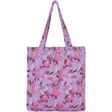 DAGNY #422-760/bag Bag Purple w/flowers