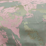 DAGNY #442-817/40 Cushion cover Rose/green w/lurex