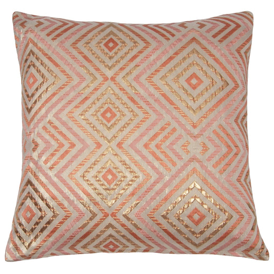 DAGNY #444-829/65 Cushion cover Rose w/Gold lurex