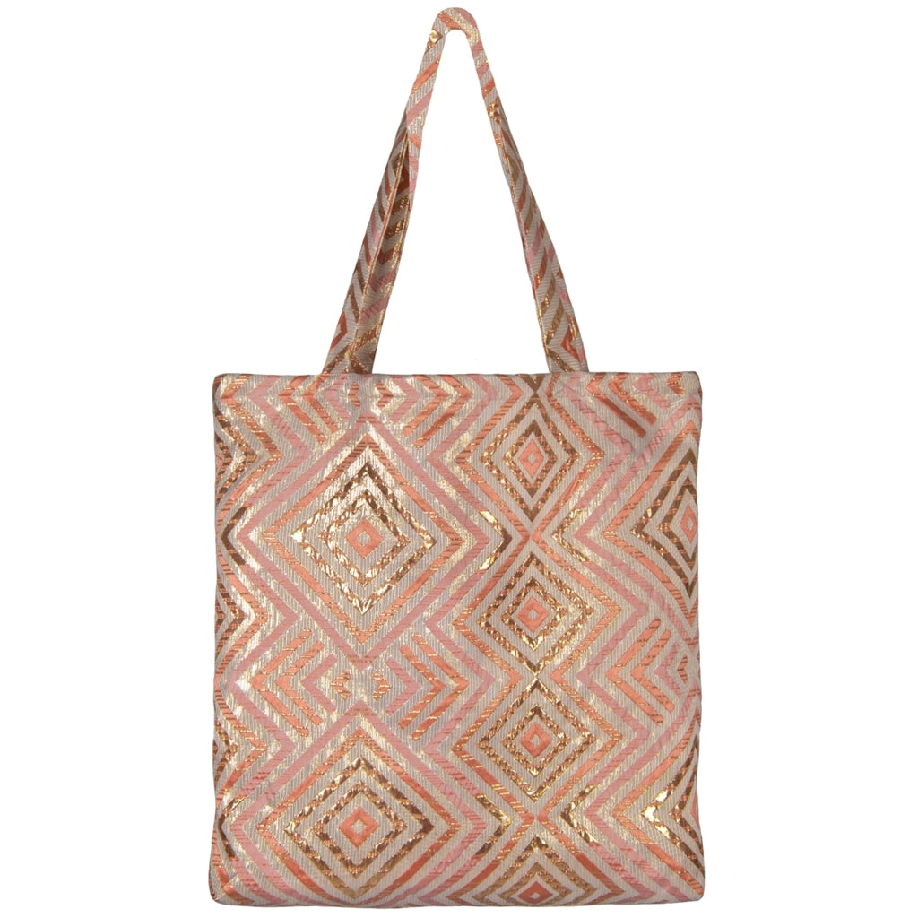 DAGNY #444-829/bag Bag Rose w/Gold lurex