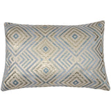 DAGNY #446-831/40 Cushion cover Light blue w/lurex
