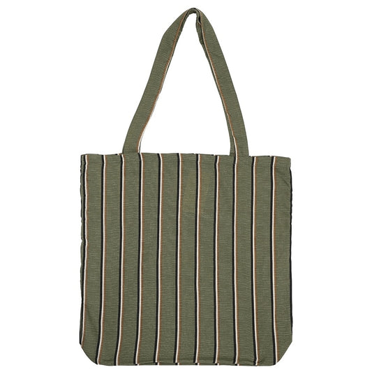 DAGNY Shopper #19080 Bag Kahki w/stripes